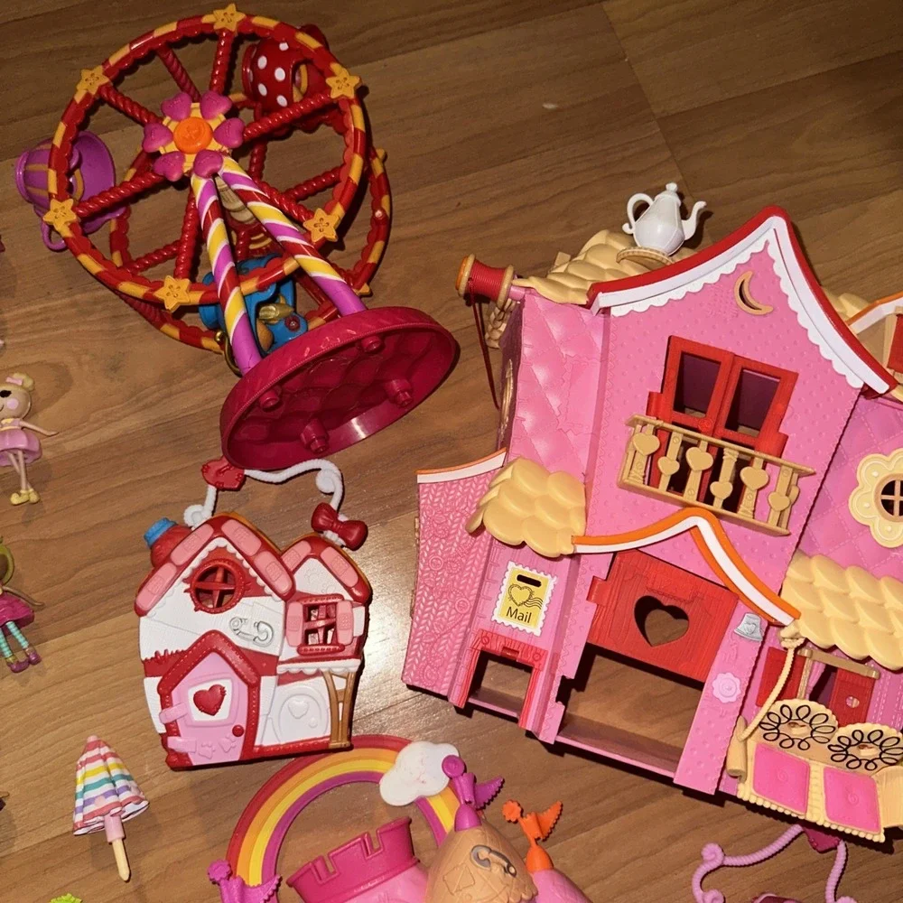 Huge Lalaloopsy Mini & Tinies Collection Houses Pets Accessories w/ Ponies